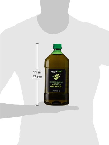 Amazon Fresh, Italian Extra Virgin Olive Oil, 2 Liter