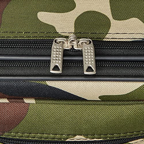 Rockland Fashion Softside Upright Luggage Set, Beach