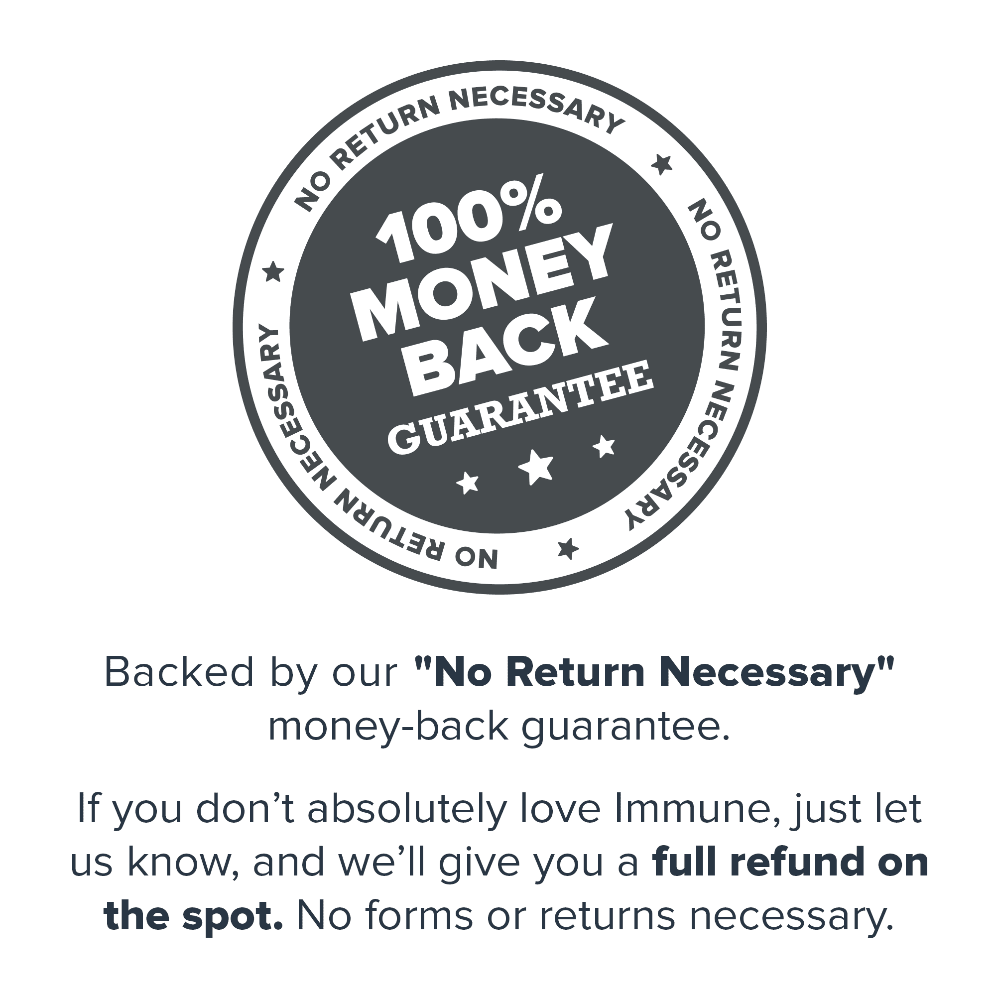 Legion Immunity All Natural Immune Booster with Vitamin C, 30 Servings