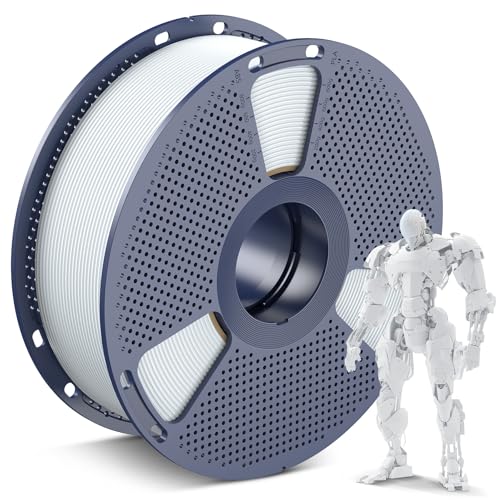 SUNLU 4kg PLA 3D Printer Filament Bundle, Neatly Wound PLA Filament 1.75mm ±0.02mm, Individually Vacuum Packed, 4kg in Total, 1kg per Spool, 4 Pack, 4000g, 4Black