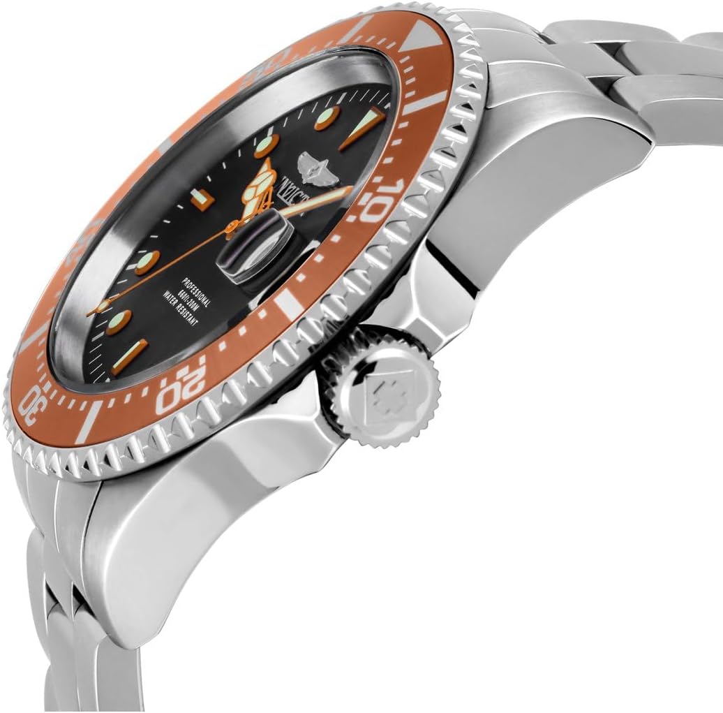 Invicta Men's 22022 Pro Diver Analog Display Quartz Silver Watch