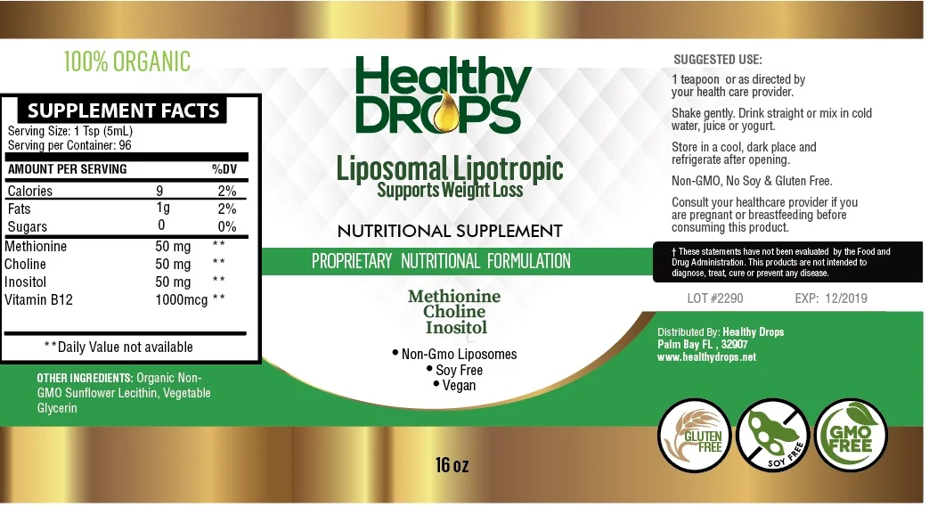 Liposomal Lipotropic Amino Acids 32 oz