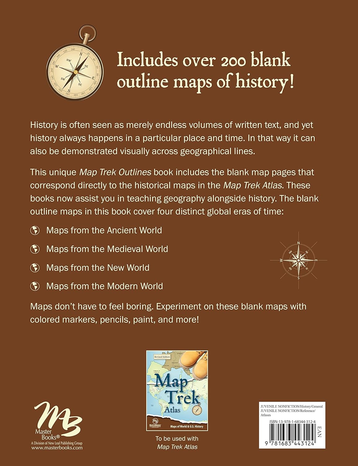Map Trek: Outlines (Student Activities)