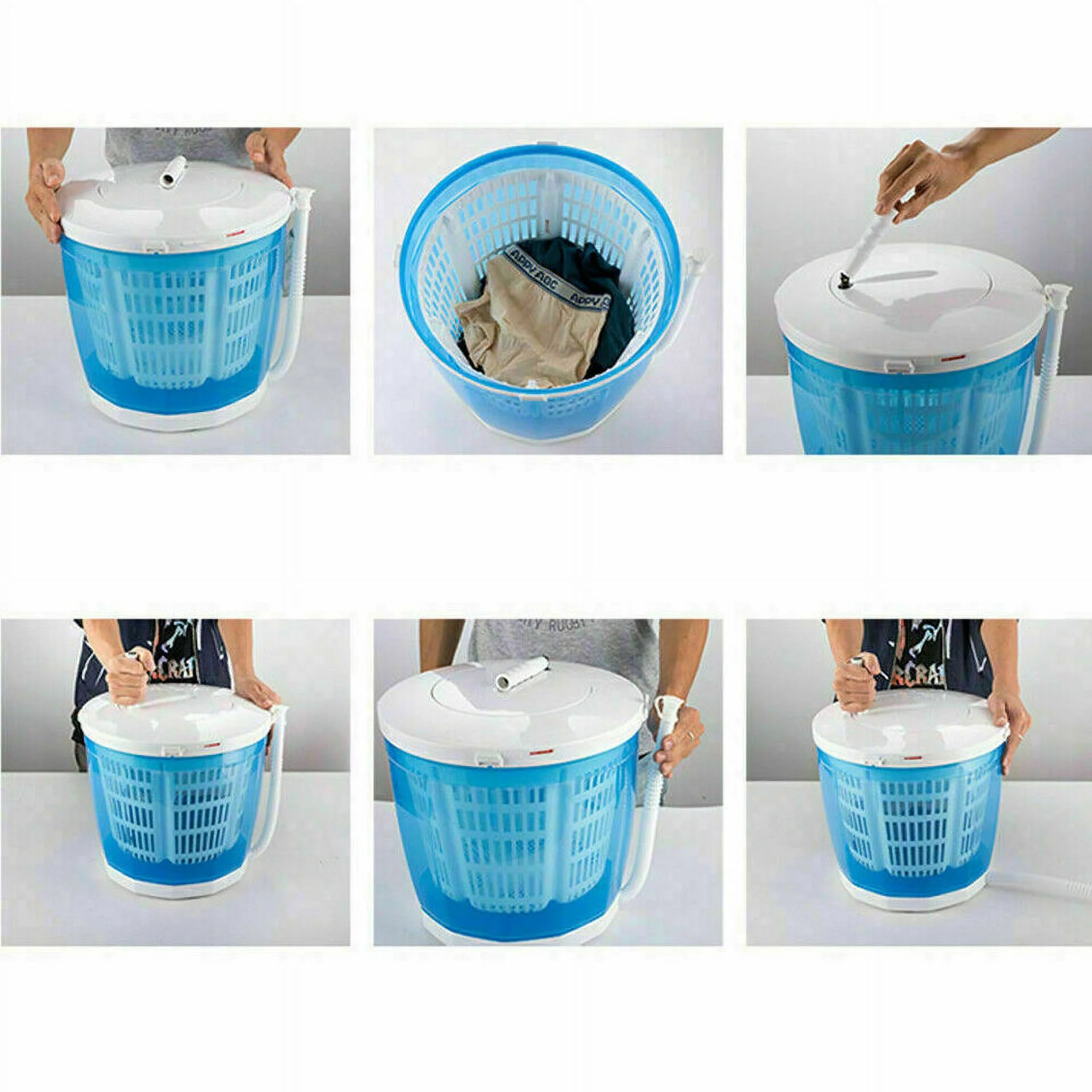 Portable Dryer Mini Dryer Machine Dryer Spin Dryer Traveling Dryer Only Dryer