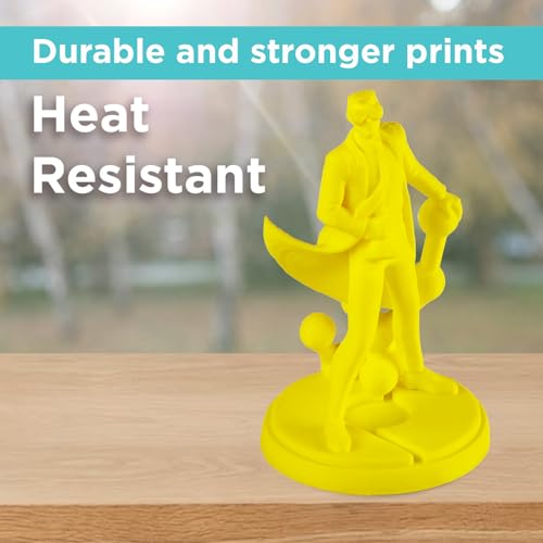 Polymaker ABS Filament 1.75mm Black, ABS 3D Printer Filament 1.75mm Heat Resistant 1kg - PolyLite ABS 3D Printing Filament 1.75mm, Strong & Durable, Dimensional Accuracy +/- 0.03mm