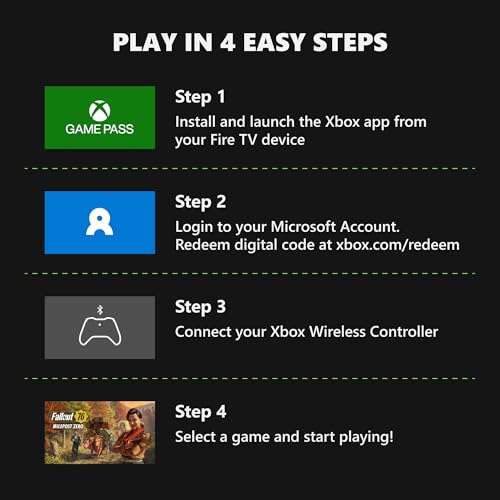 Xbox Wireless Gaming Controller (2025) – Carbon Black – Play on Xbox, Windows, Android, iOS, FireTV Sticks, Smart TVs, VR Headsets