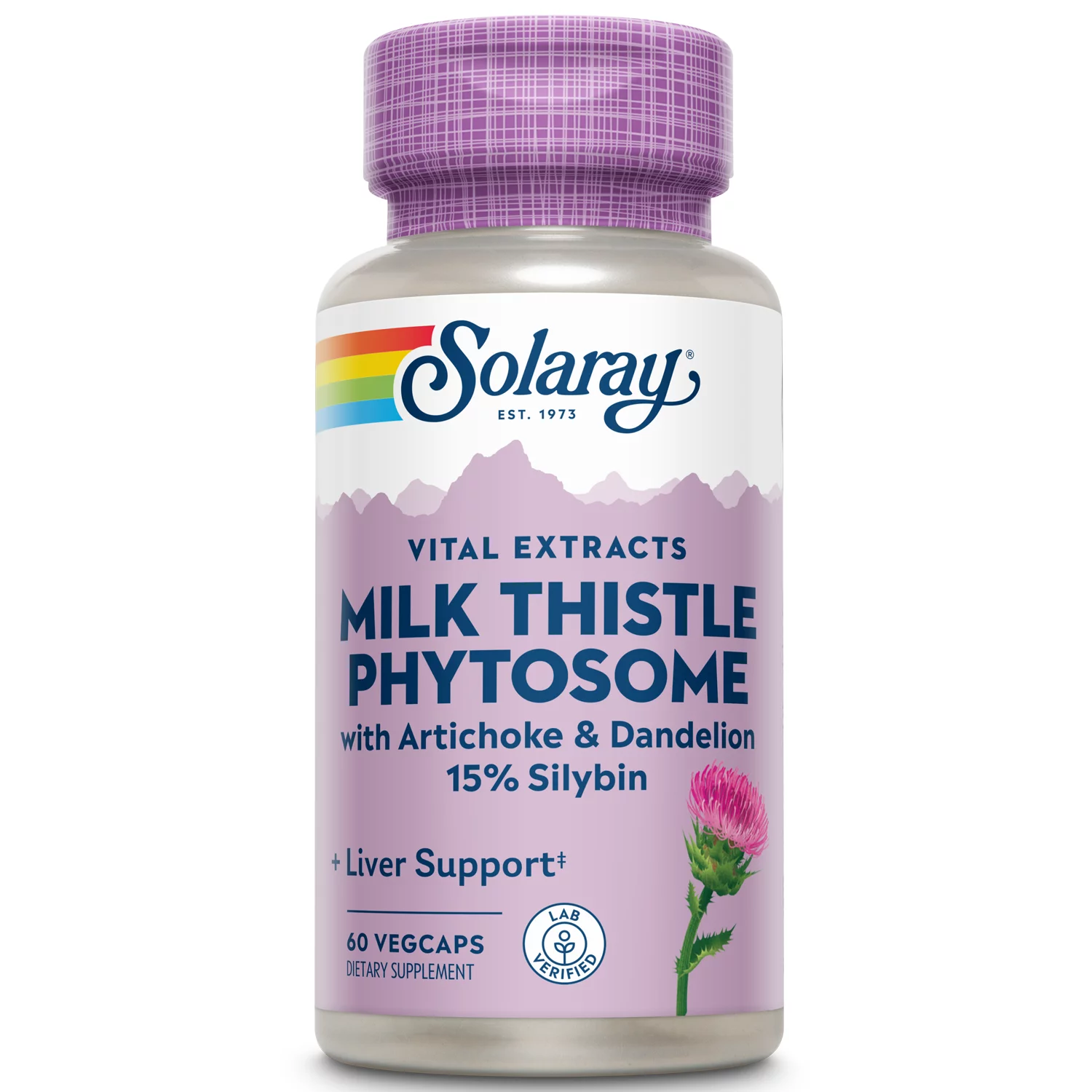 Solaray - Milk Thistle Phytosome, 60 capsules