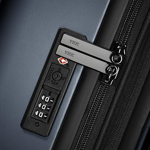 Traveler's Choice Markham Hardside Expandable Luggage with Double Spinner Wheels, Carry-On 21-Inch Suitcase, Green