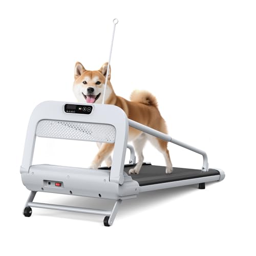 2025 New Quiet Smart Pet Treadmill, Adjustable Speed,Weight Capacity 265 lbs Low-Noise Design Dog Treadmill Pet-Friendly Treadmills for Small & Medium Dogs