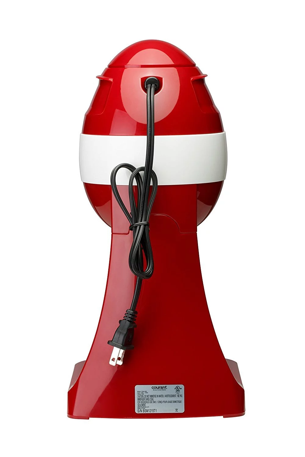 Courant CSM2081 Snow Cone Maker, Red