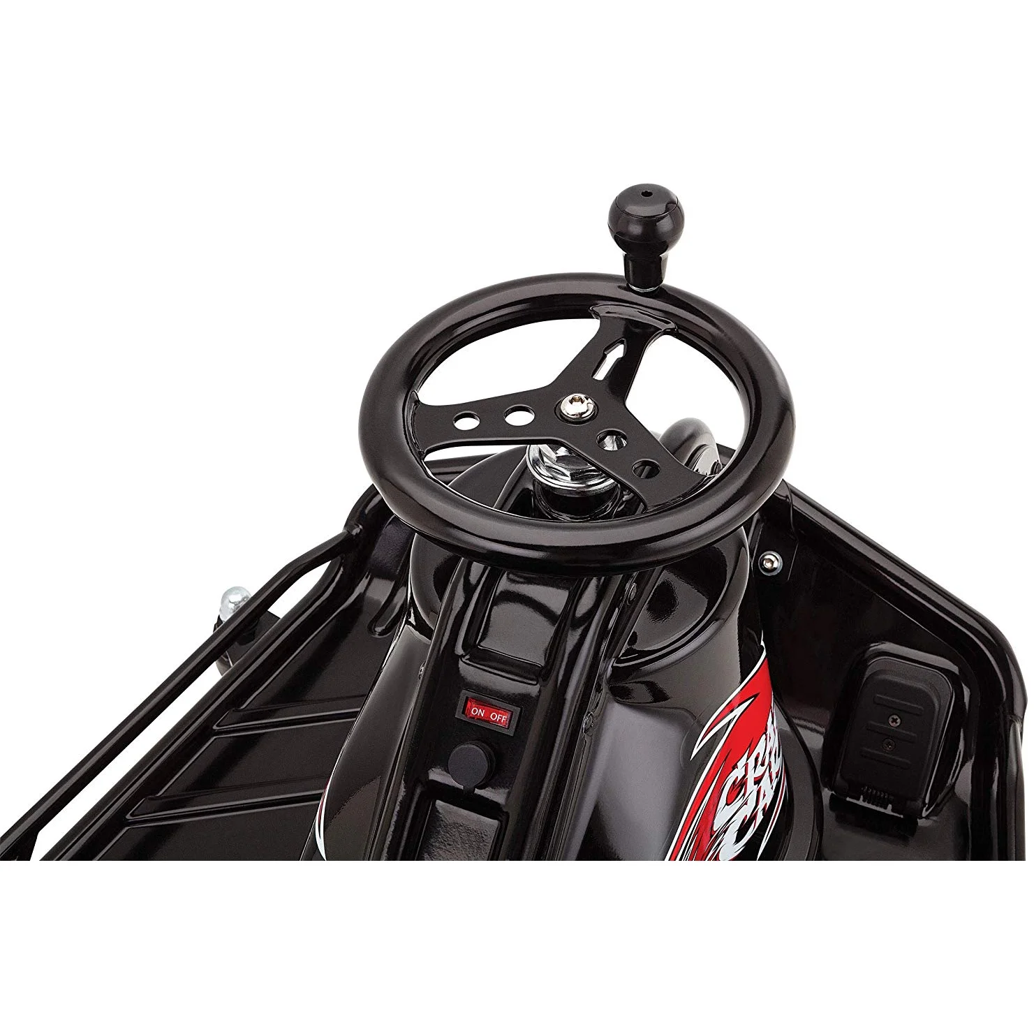 Razor Crazy Cart DLX - 24V Electric Powered Ride-On, up to 12 mph, Drifting Go Kart For Ages 9+