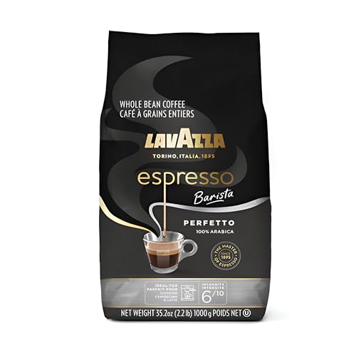 Lavazza Espresso Barista Gran Crema Whole Bean Coffee Blend, Medium Espresso Roast, Oz Bag (Packaging May Vary) - 2.2 LB, 35.2 Ounce