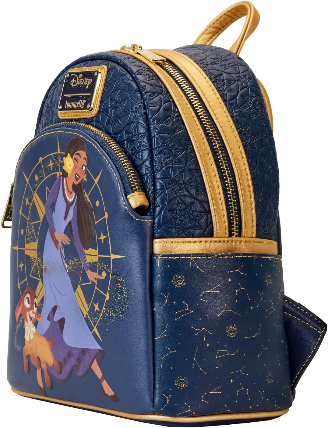 Loungefly Disney Wish Velvet Mini-Backpack, Amazon Exclusive