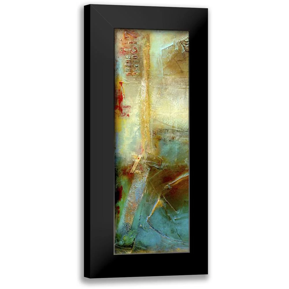 Ashley, Erin 7x14 Black Modern Framed Museum Art Print Titled - Urban Decay I