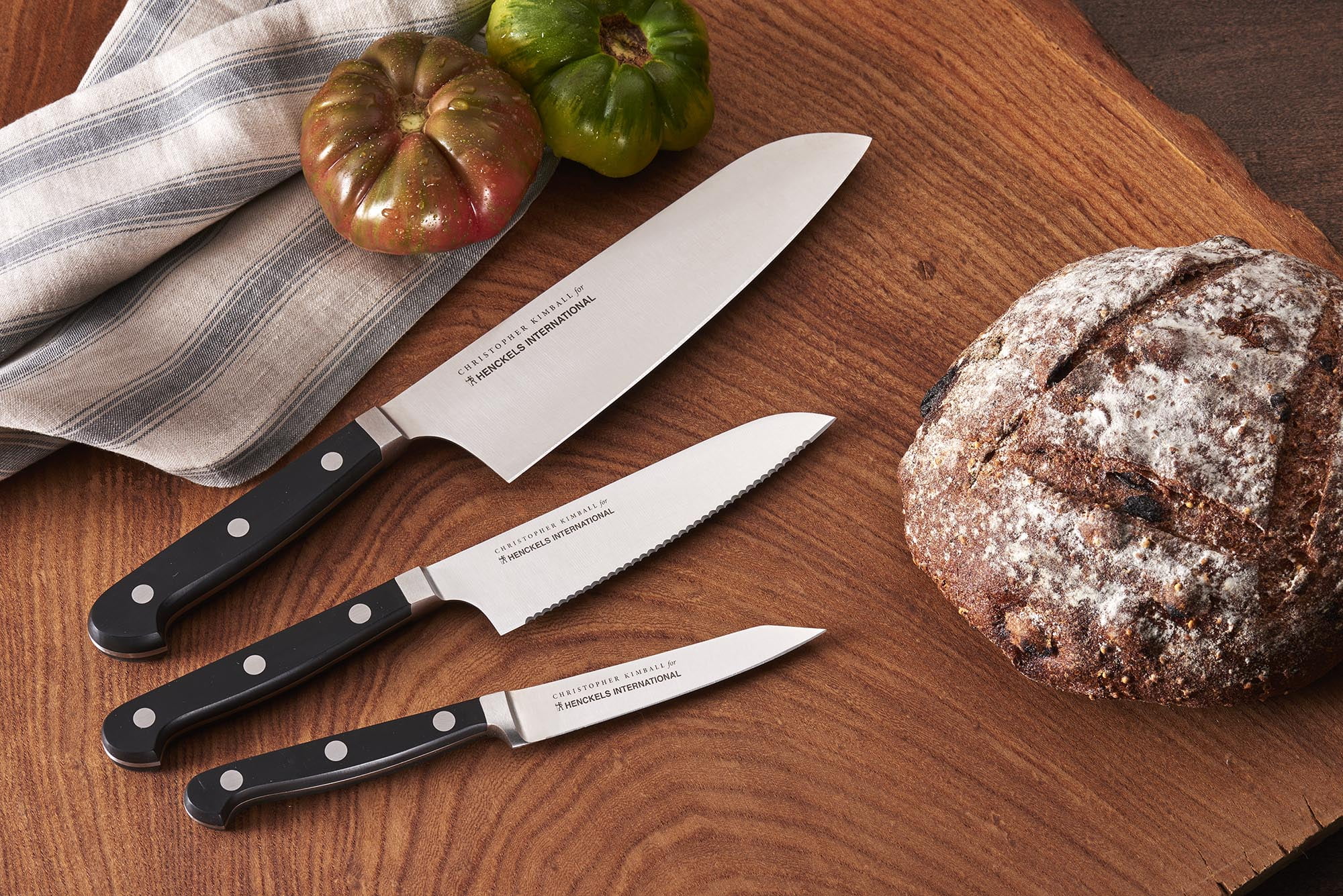 J.A. Henckels International CLASSIC Christopher Kimball Edition 3-pc Starter Set