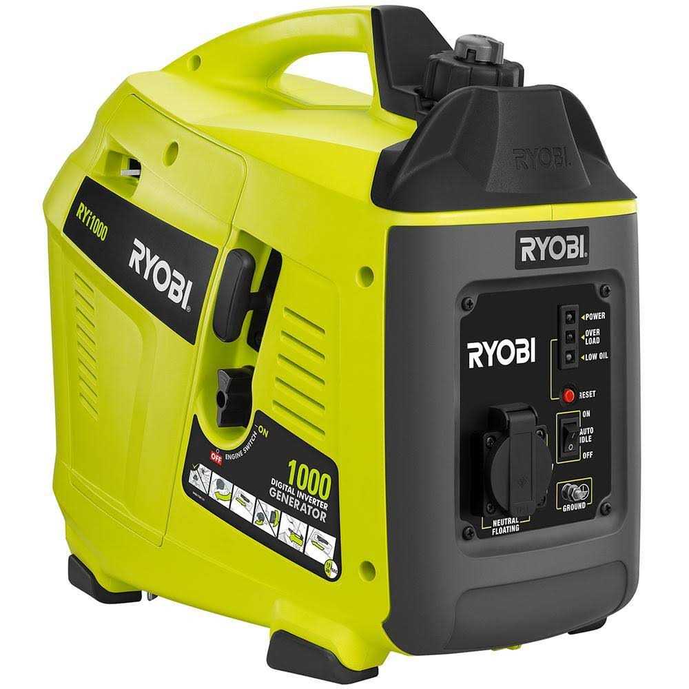 RYOBI 1000 Starting Watt Inverter Generator