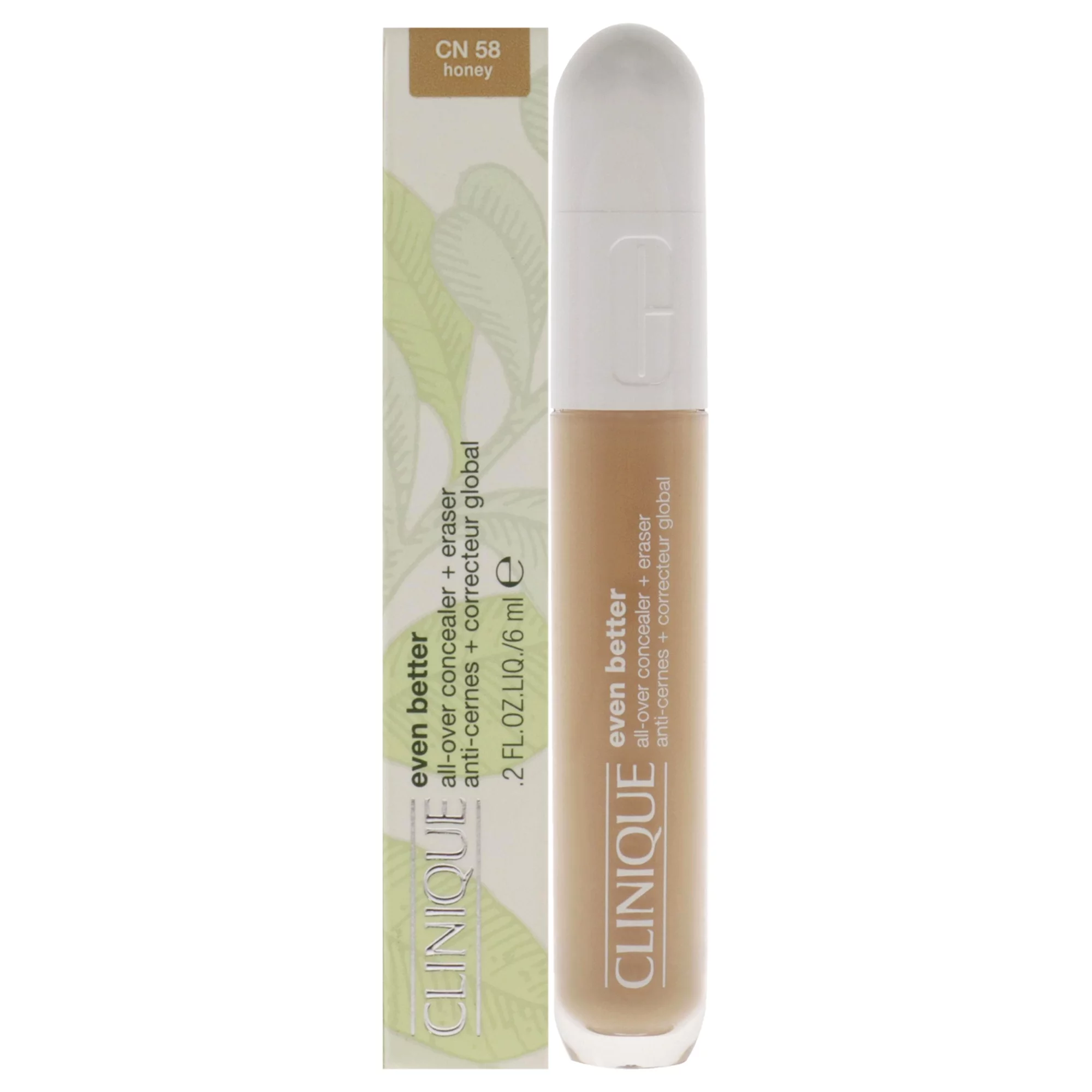 Clinique Even Better All-Over Concealer Plus Eraser - CN 58 Honey 0.2 oz Concealer