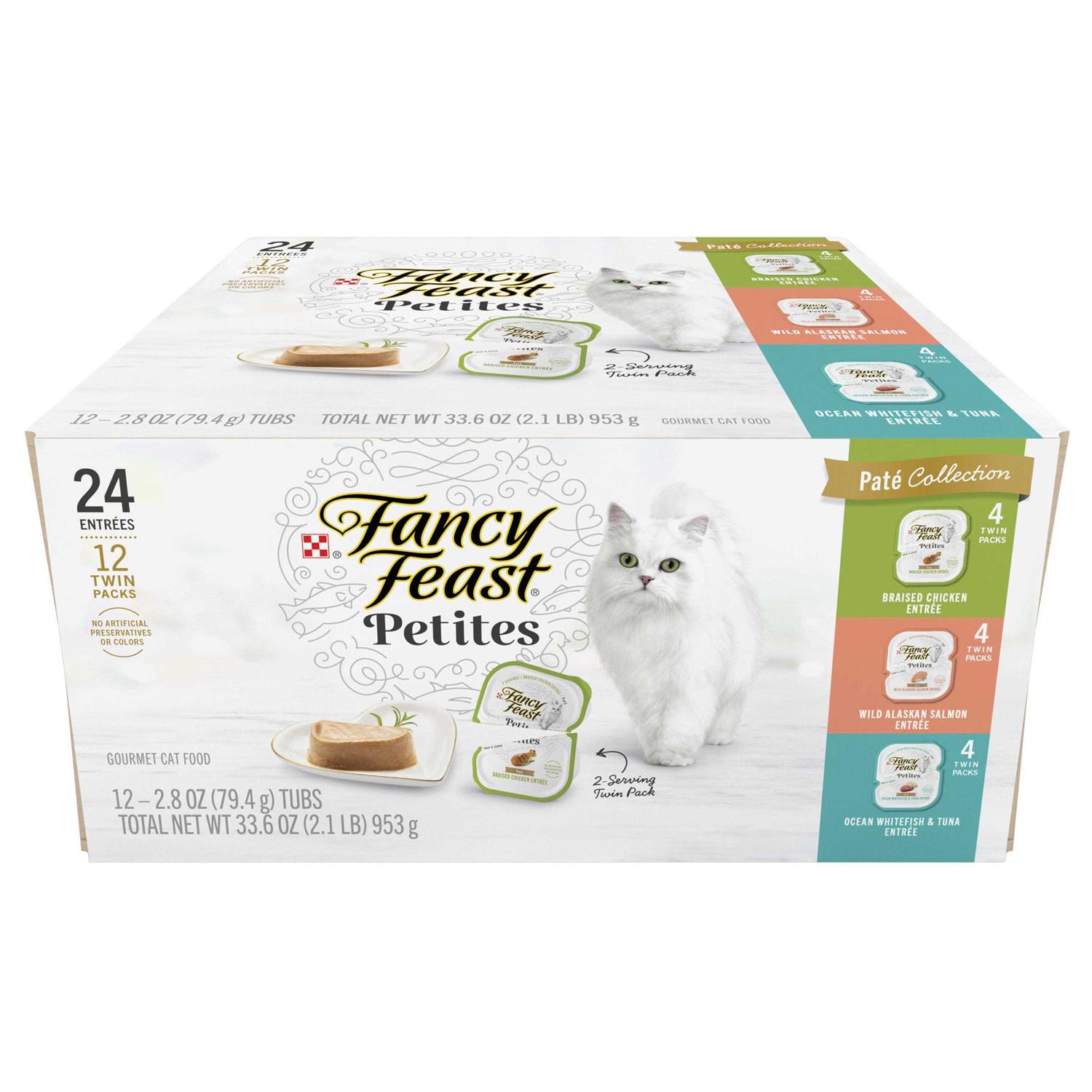 Fancy Feast Petites Wet Cat Food Pate Collection - Pet Supplies online store