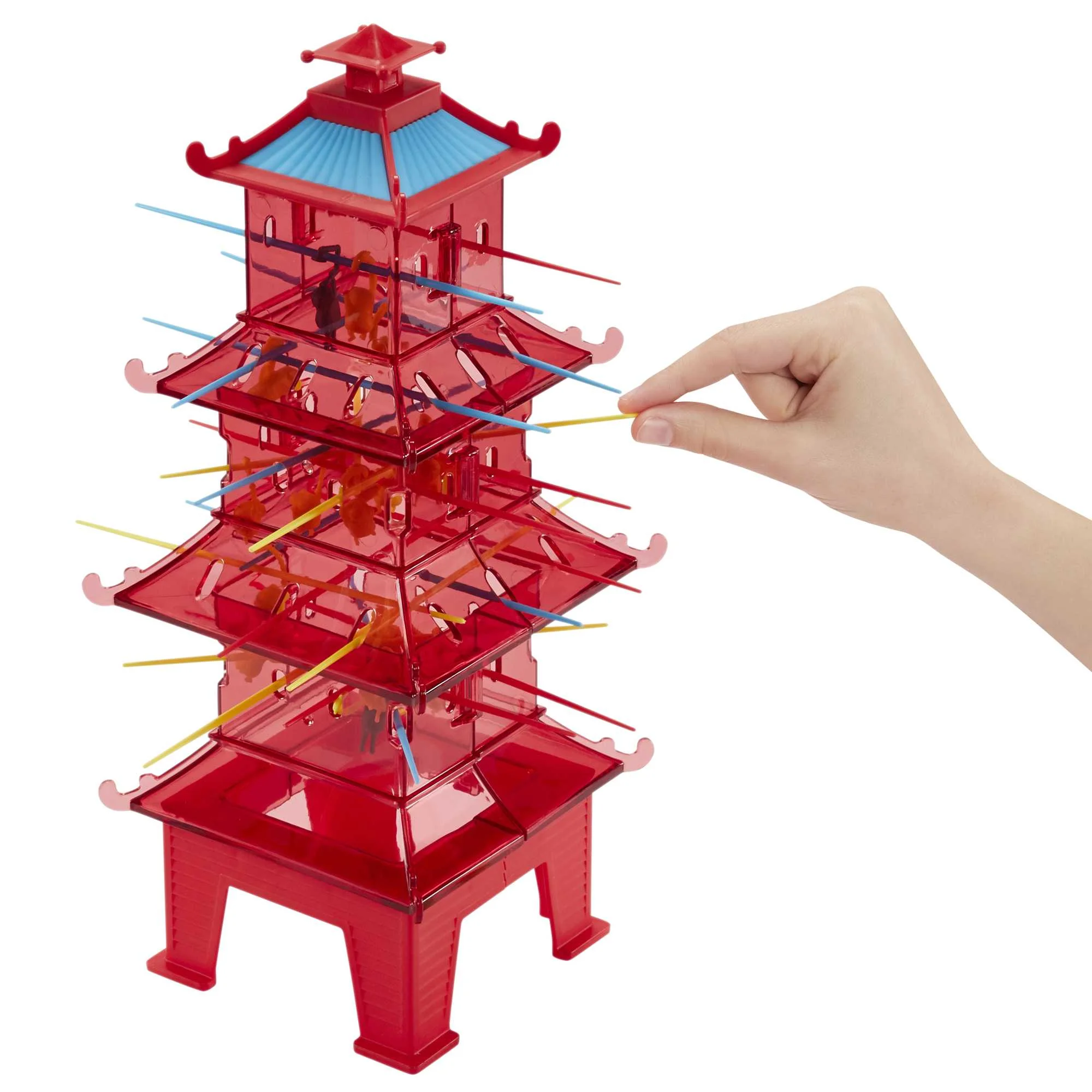 Kerplunk Kids Game for Game Night Featuring Minions Figures from Minions: The Rise Gru Movie