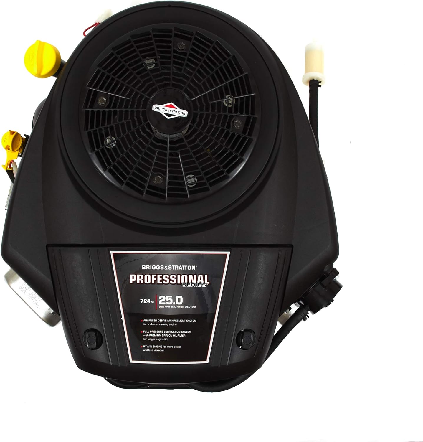 BRIGGS & STRATTON 44S977-0033-G1 25 GHP Vertical Shaft Engine, Black