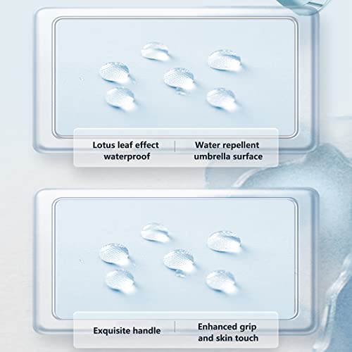 Cloudia Mini Umbrella for Purse, Portable and Compact Perfect for Rain and Sun with UV Protection