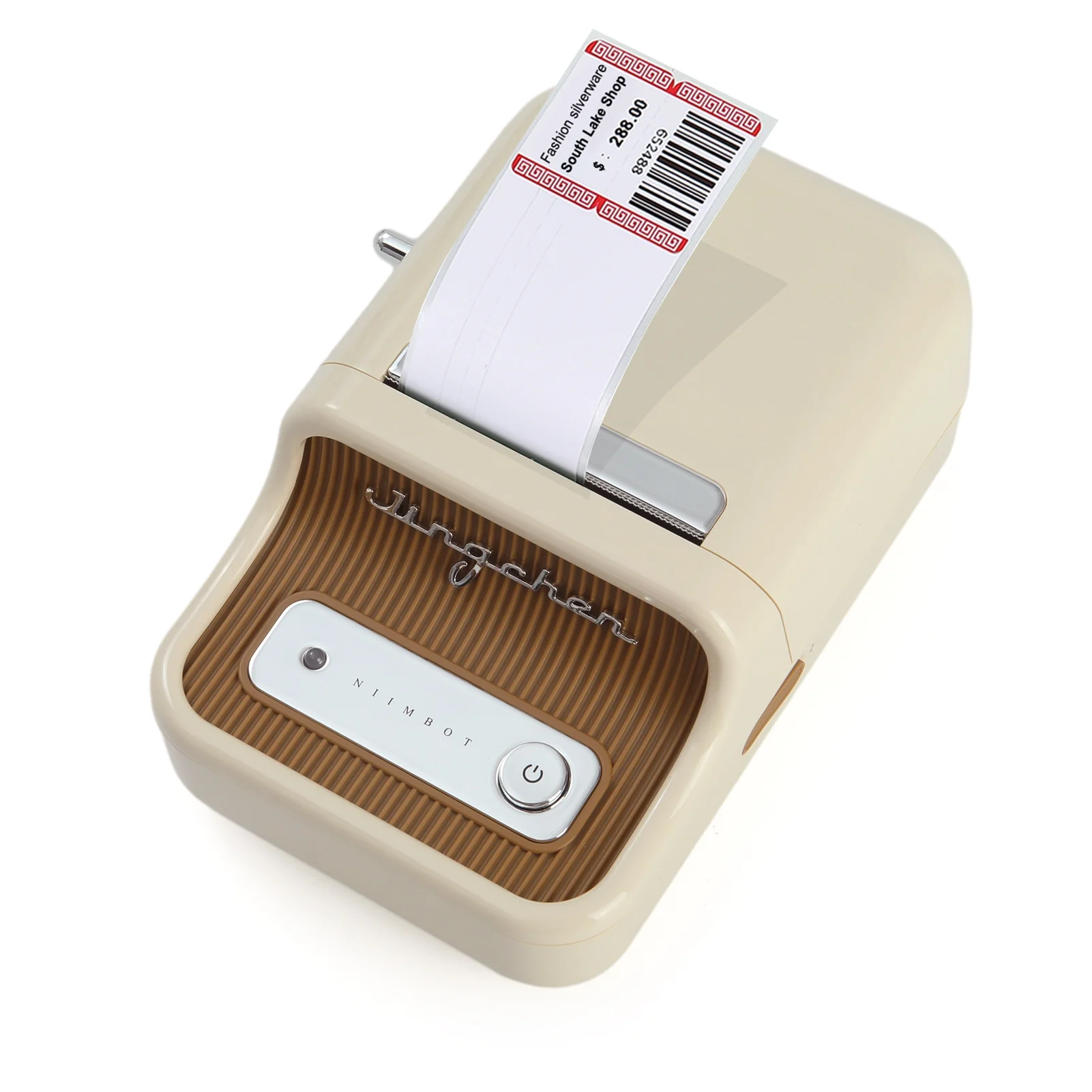 NIIMBOT Label Printer Portable Wireless BT Thermal Label Maker Sticker Printer with Recognition Great for Supermarket Clothing Jewelry Retail Store Home Labeling Barcodes Price Name Printin