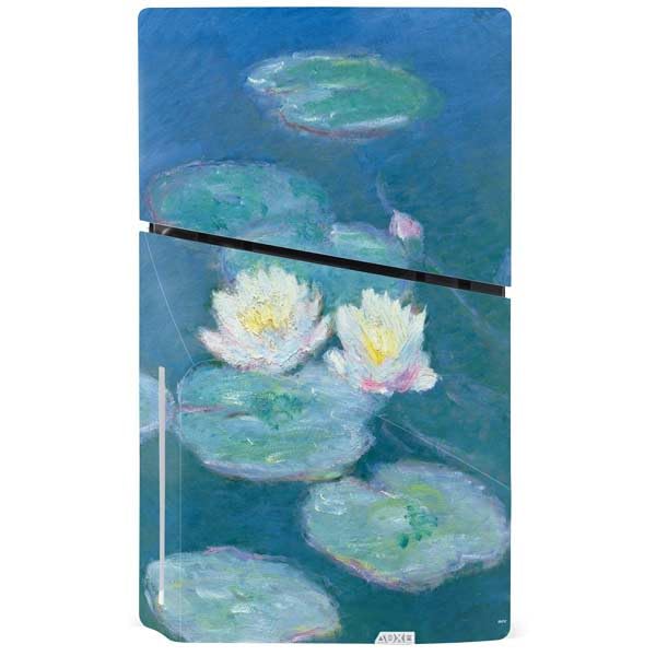 Skinit Decal Gaming Skin Compatible with PS5 Slim Disk Console - Officially Licensed Green Wheat Fields by Vincent Van Gogh Design