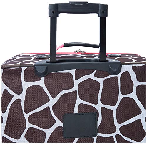 Rockland Fashion Softside Upright Luggage Set, Beach