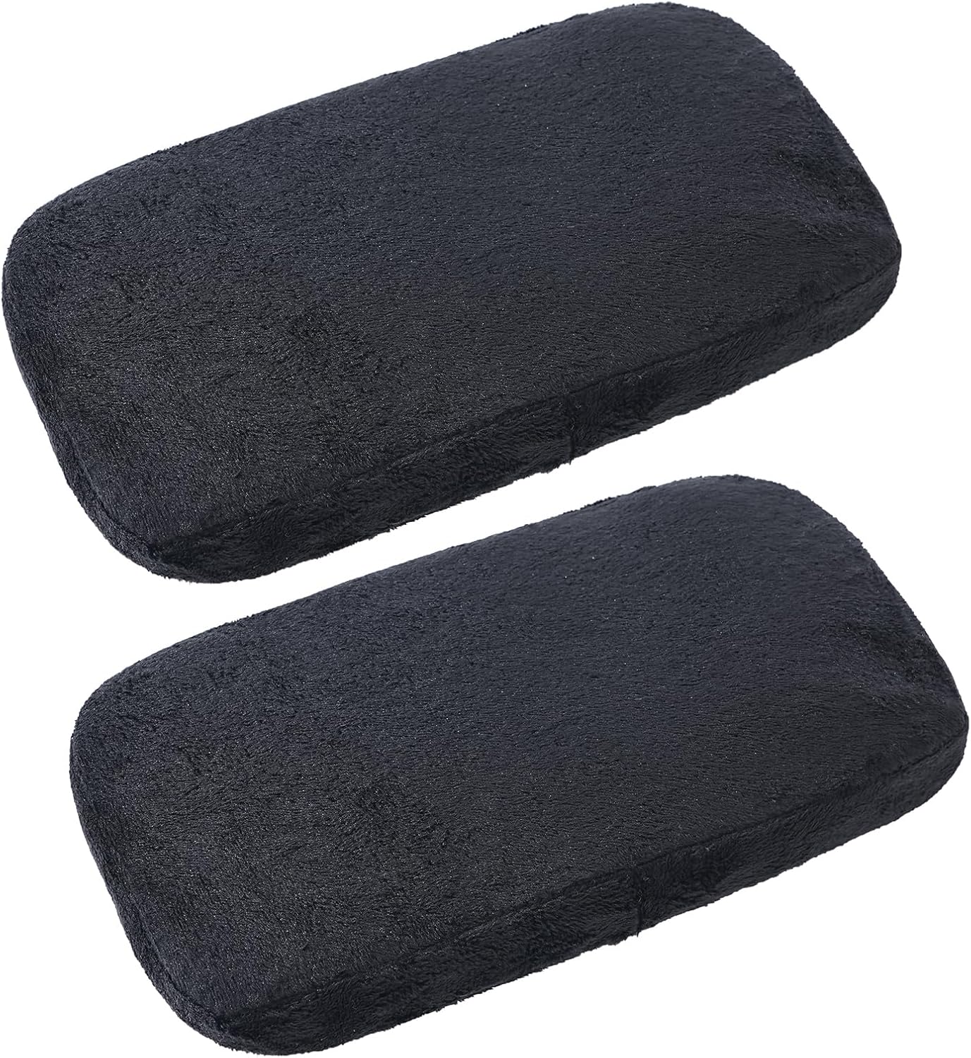 Armrest Elbow Pads for Chair Secret-Lab Ti-tan 2020 Evo 2022, Her-man Miller Ae-ron, Haw-orth Zo-dy, Ergonomic Cushion Pillows with Memory Foam (2-PK-Black)