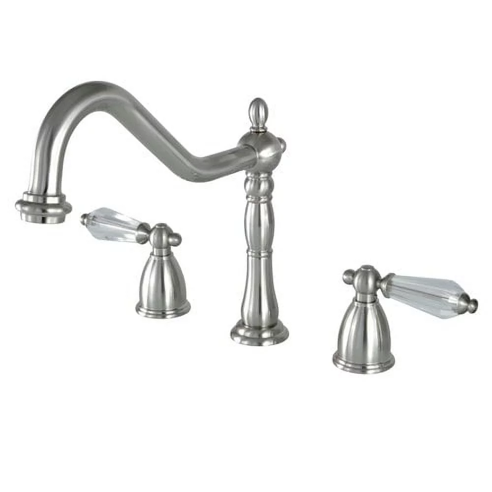 Kingston Brass Kb179.Wllbs Wilshire 1.8 GPM Widespread Kitchen Faucet - Brass
