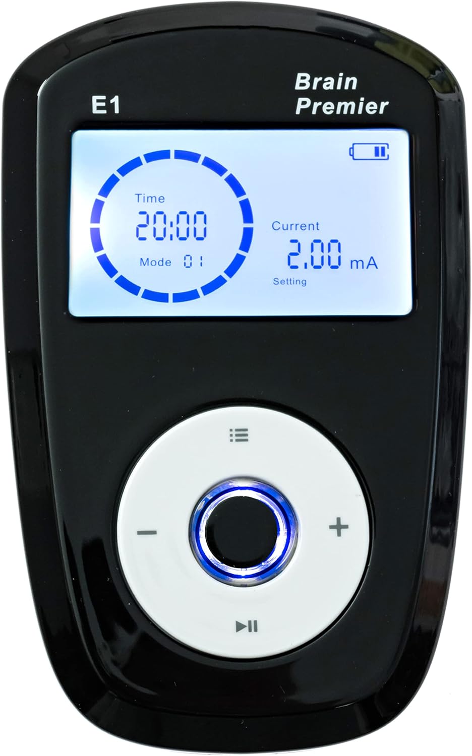 Caputron tDCS Device - Brain Premier tDCS Starter Kit - Complete transcranial Brain Stimulation Starter kit with Rechargeable Battery and Accurate Direct Current Output