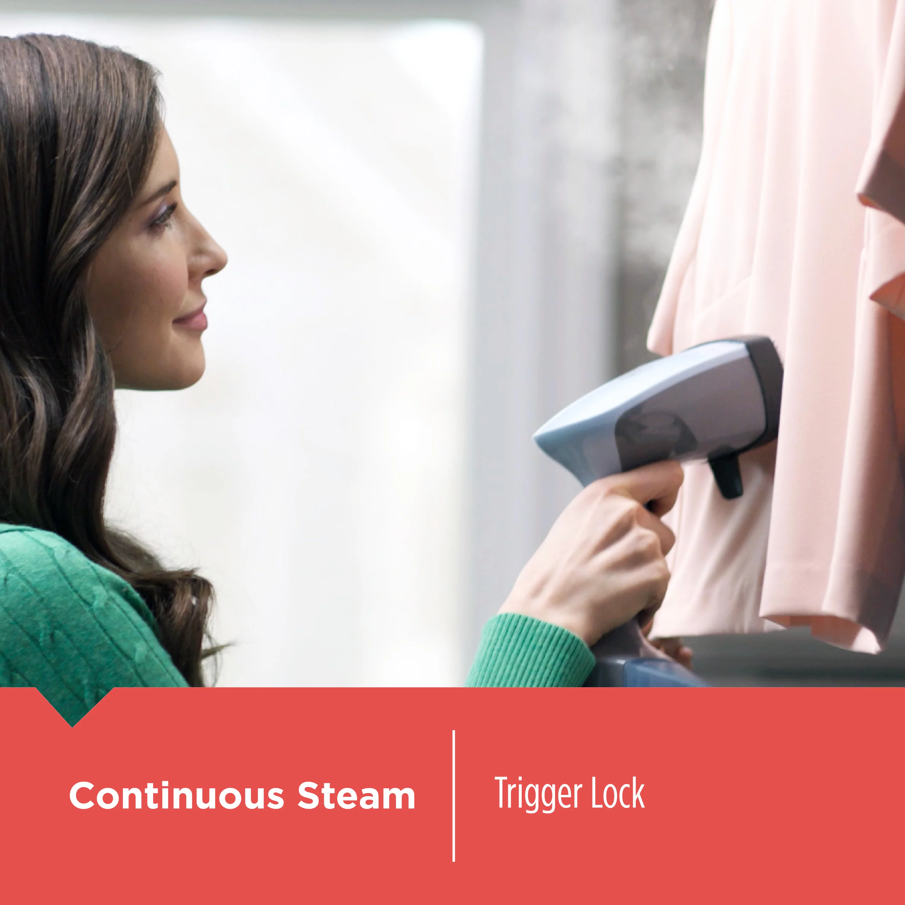 BLACK+DECKER Advanced Handheld Steamer, Gray/Blue, HGS200