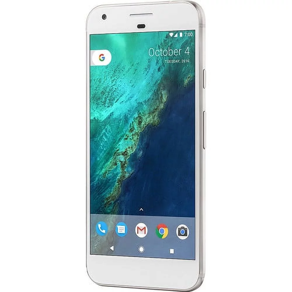 Google Pixel 1st Gen Multi Band GSM-CDMA Smartphone Unlocked - 32 GB, Silver, Used