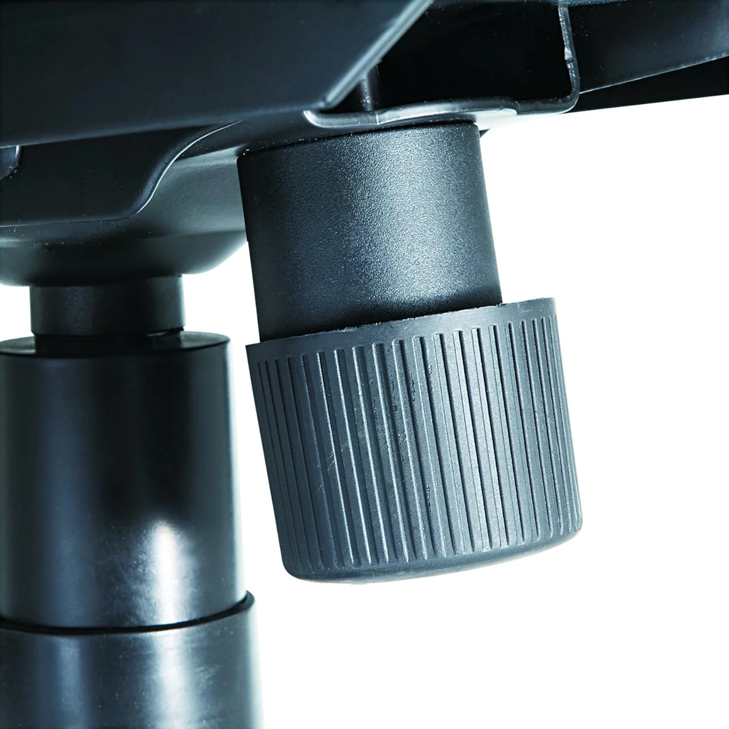 Big And Tall Swivel/Tilt -Back Chair, Height Adjustable T-Bar Arms, Black