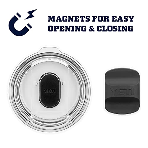 YETI Rambler 10 oz Tumbler, Stainless Steel, Vacuum Insulated with MagSlider Lid, Firefly Yellow