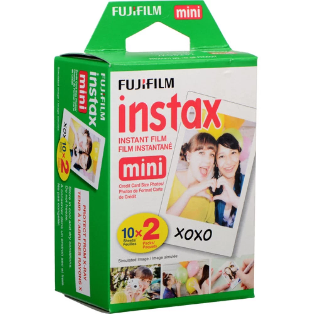 FUJIFILM INSTAX MINI 12 Instant Film Camera | Lilac Purple Bundled with INSTAX Mini Instant Film | 20 Exposures +Camera Case + Batteries |4 Pack + Lens Cleaning Kit + Microfiber Cleaning Cloth (6 Item