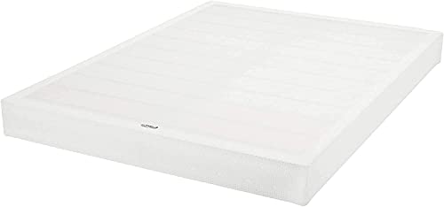 Amazon Basics Smart Box Spring Bed Base, 7-Inch Height Mattress Foundation, Tool-Free Easy Assembly, Queen, 79