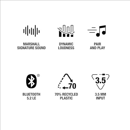 Marshall Acton III Bluetooth Home Speaker, Cream