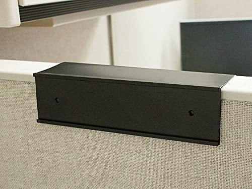 Quality Aluminum, Changeable Cubicle Nameplate Holder, Black Base, and Black Name Plate Holder, Guaranteed Not to Crack 8