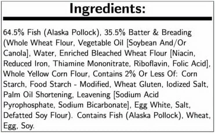 Trident Seafoods Oven Ready Battered Pollock Wedge, 10 Pound - 1 each.