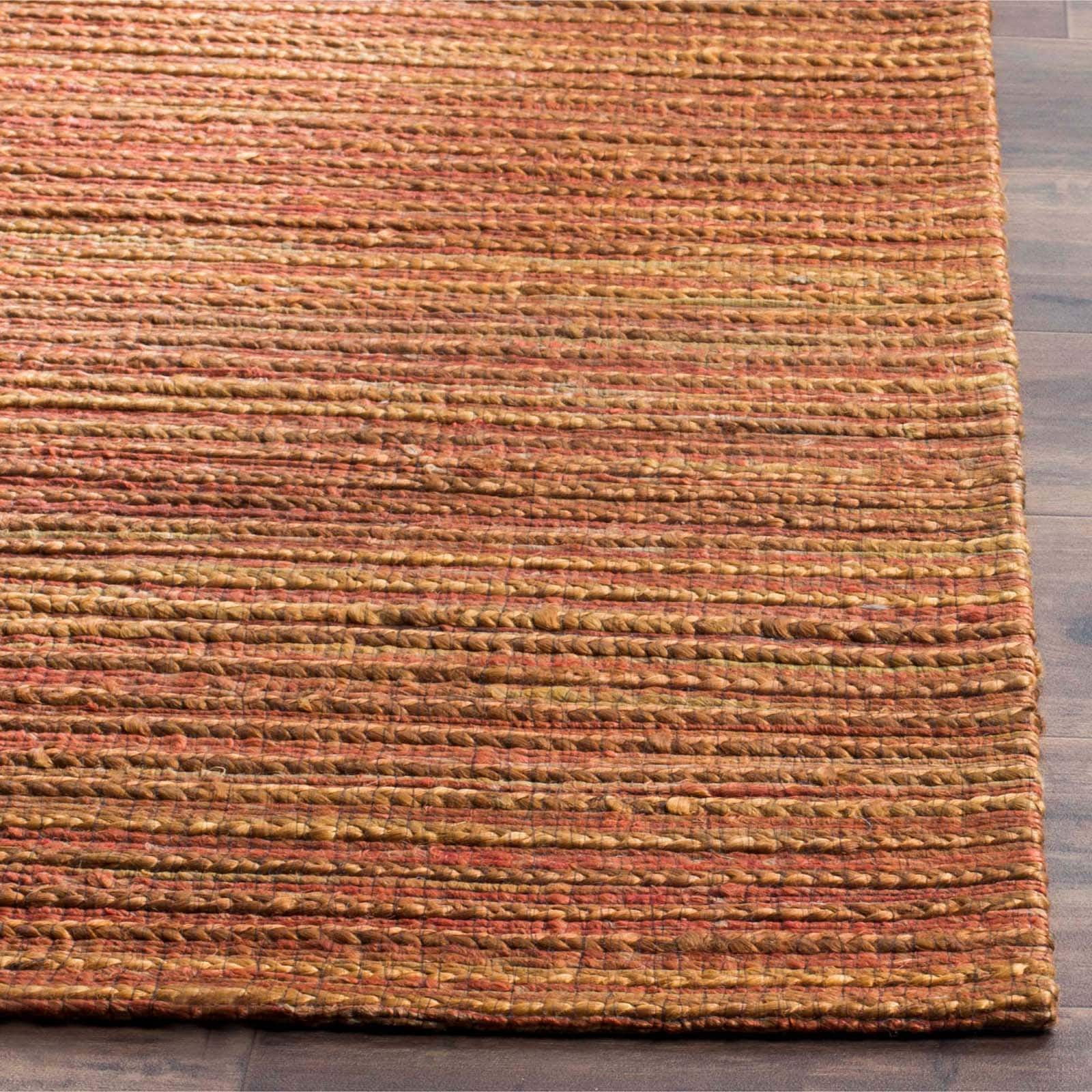 SAFAVIEH Cape Cod Eustacia Southwestern Area Rug, 5' x 8', Rust