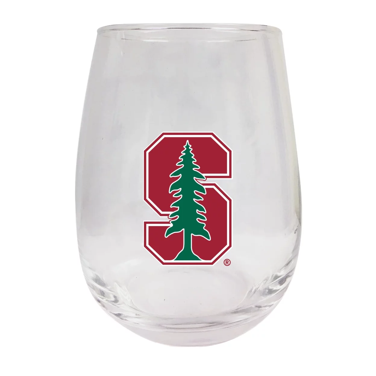 Stanford University 9 oz Stemless Wine Glass
