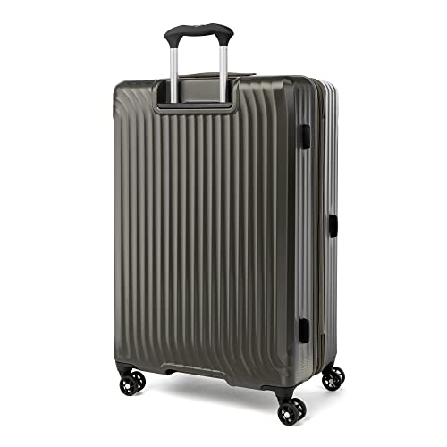 Travelpro Maxlite Air Hardside Expandable Carry on Luggage, 8 Spinner Wheels, Lightweight Hard Shell Polycarbonate Suitcase, Shadow Grey, Carry On 21-Inch