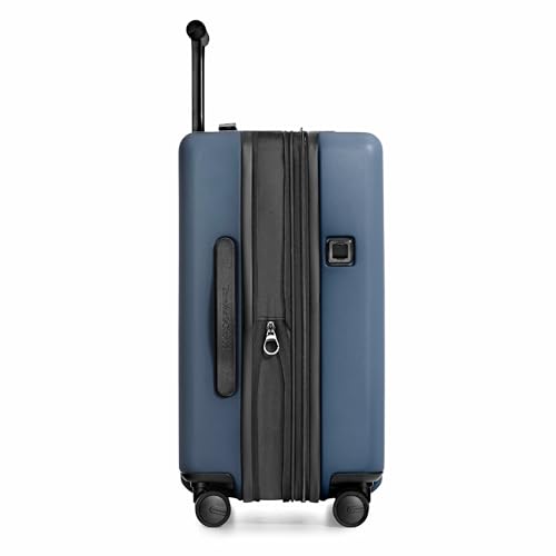 Traveler's Choice Markham Hardside Expandable Luggage with Double Spinner Wheels, Carry-On 21-Inch Suitcase, Green