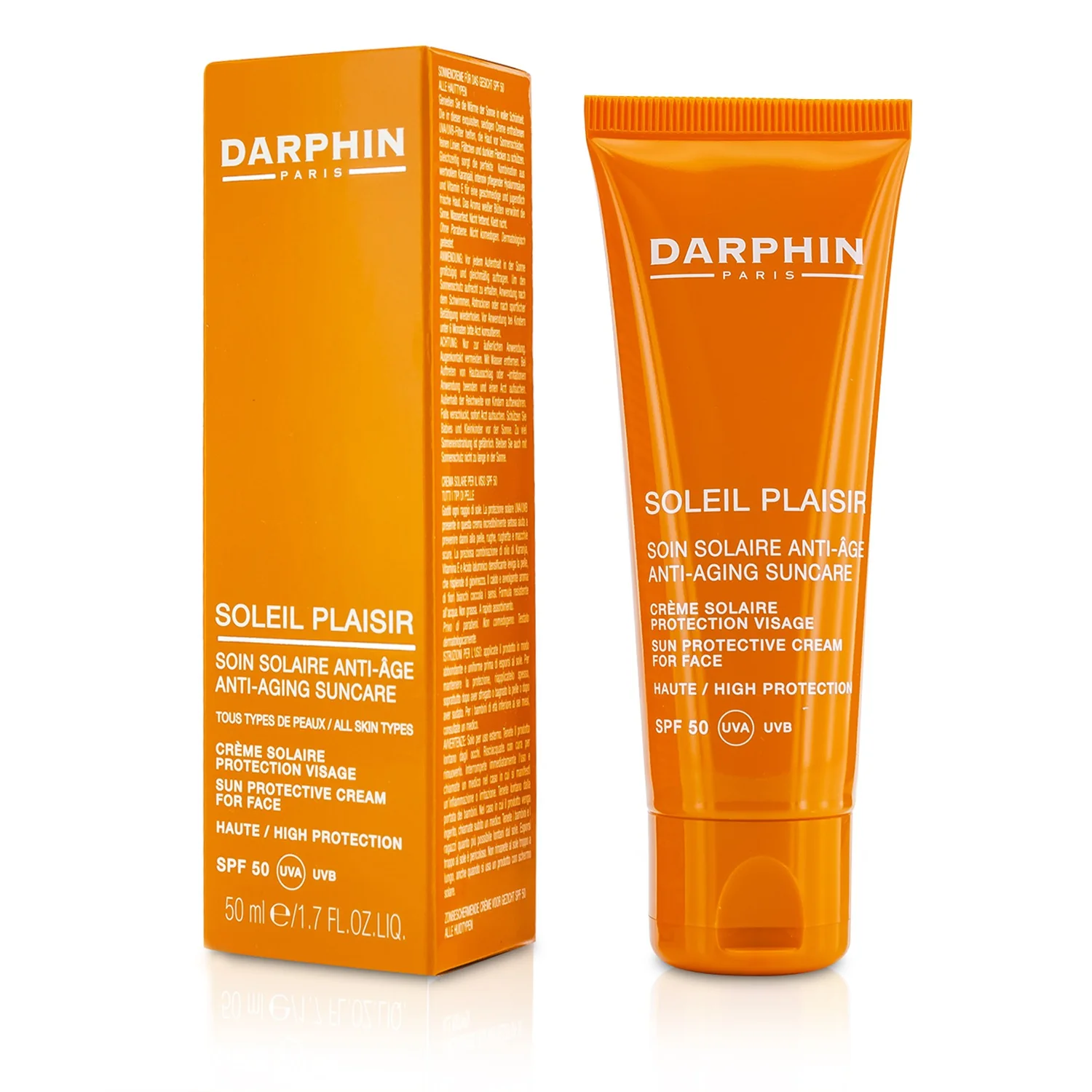Darphin Soleil Plaisir Sun Protective Cream for Face SPF 50  50ml/1.7oz