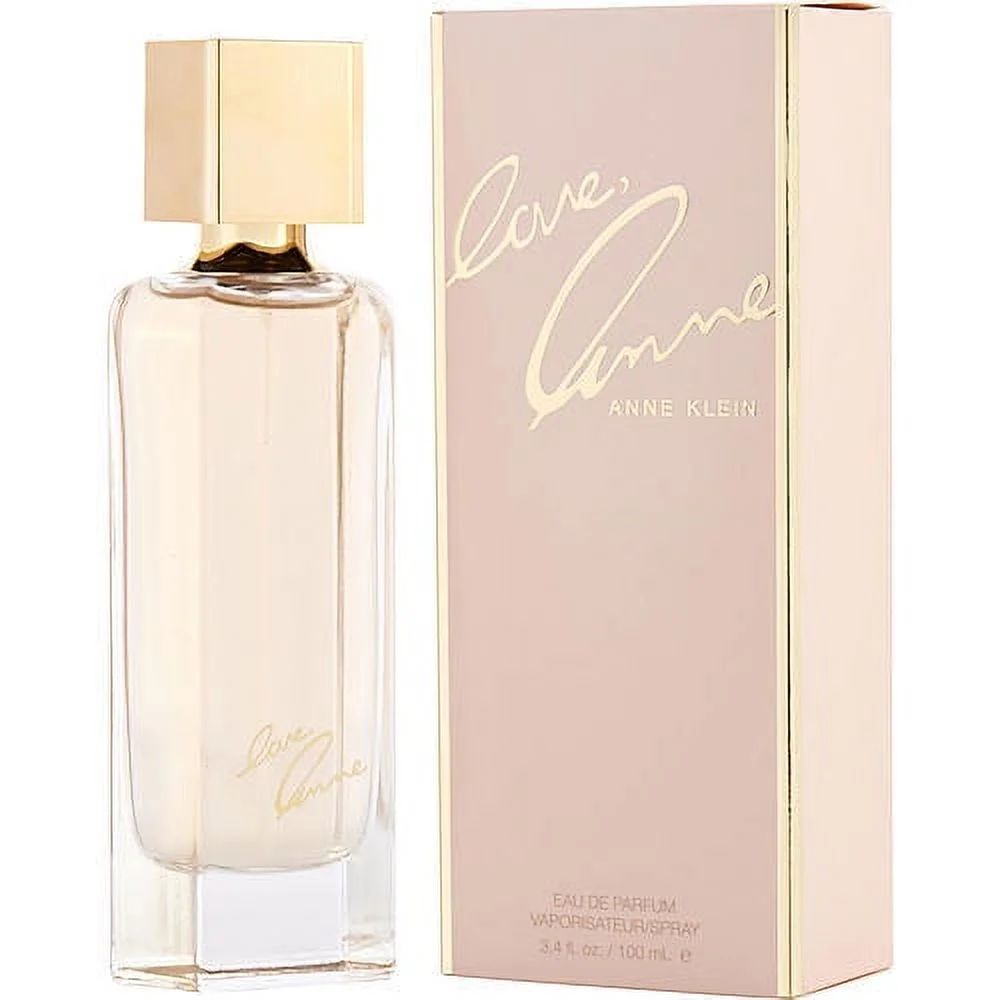 ANNE KLEIN LOVE ANNE EAU DE PARFUM SPRAY 3.4 OZ - Captivating Blend of Passionfruit and Vanilla