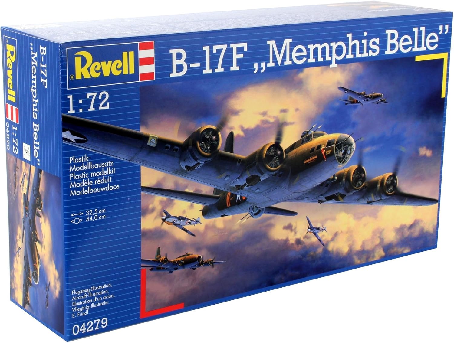 Revell of Germany B-17F Memphis Belle Plastic Model Kit