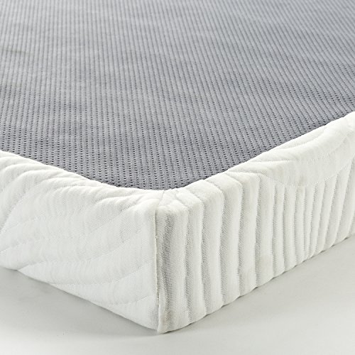 ZINUS Quick Lock Metal Smart Box Spring, 9 Inch Mattress Foundation, Strong Metal Structure, Easy Assembly, Queen, White