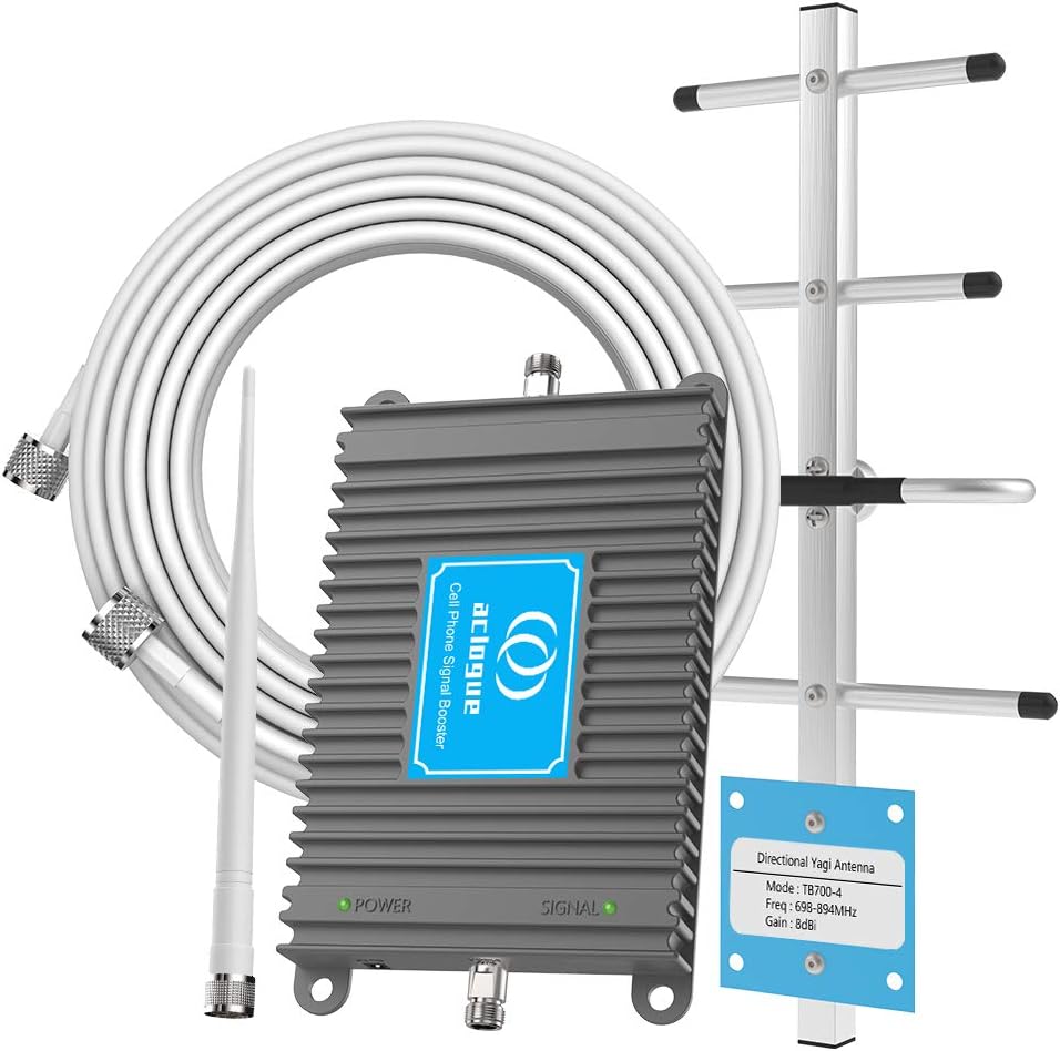 Verizon 4G Phone Signal Booster Home Cell Phone Signal Booster Verizon Straight Talk Band 13 LTE Phone Signal Booster Cell Signal Repeater Amplifier Signal Extender Boost 4G Data and Calls