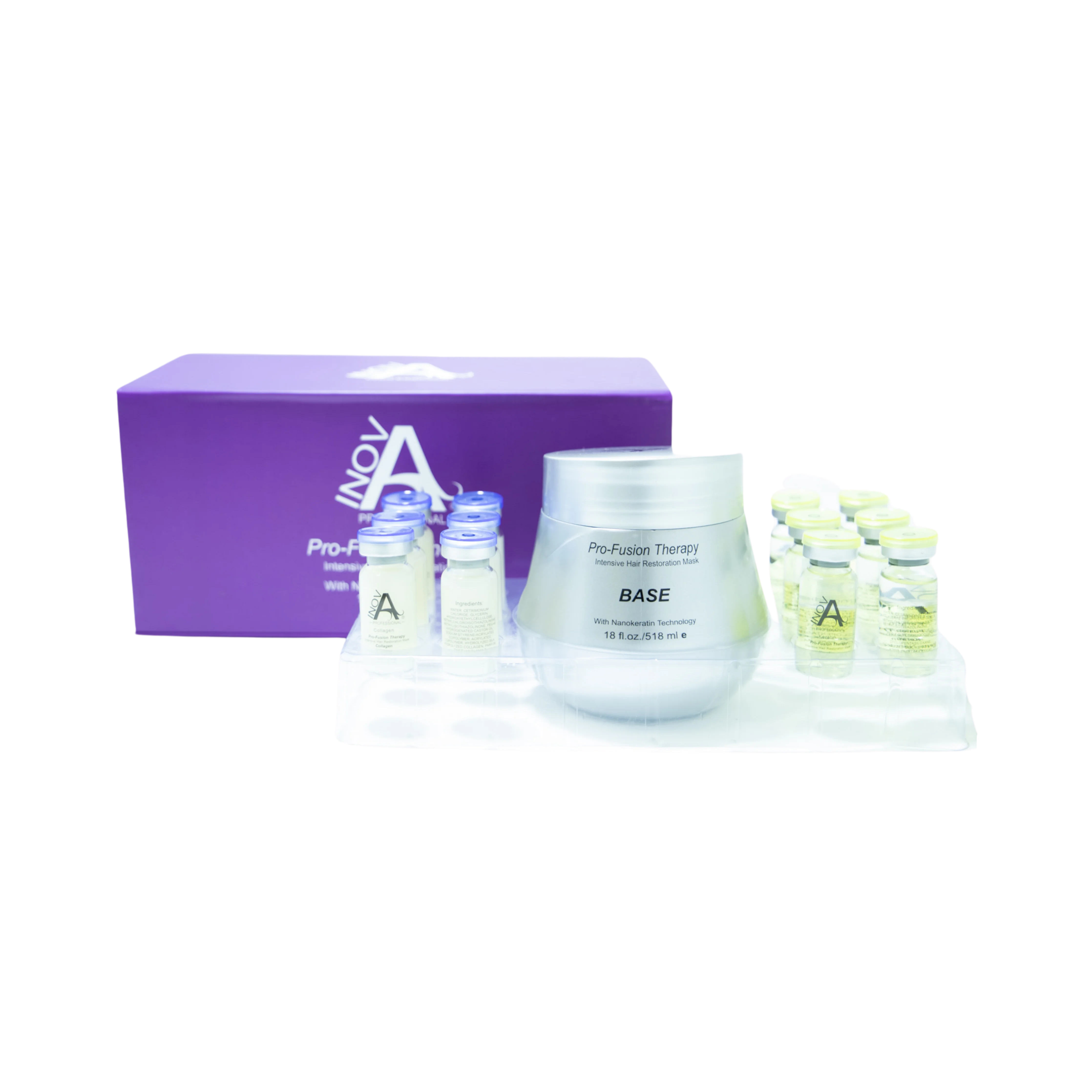 Inova Professional Intense Repair - Pro-Fusion Therapy - Intensive Hair Restoration Mask, 518 Ml 18 Oz